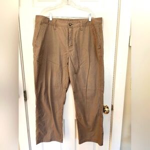 Toad&co Mission Ridge Regular Fit Chino Size 38×30 Organic Cotton Olive